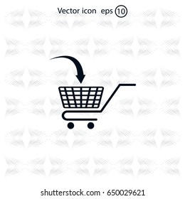 shopping cart icon