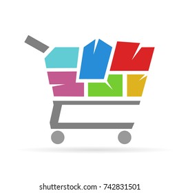 Shopping cart icon