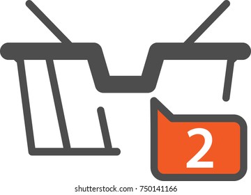 shopping cart icon