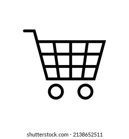 Shopping cart icon for apps and web sites