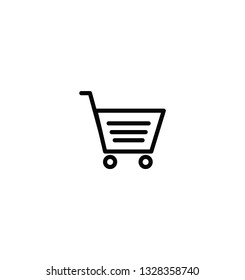 Shopping Cart Icon - Black