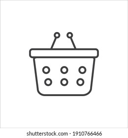 Shopping cart icon Collection of web icons for online stores.