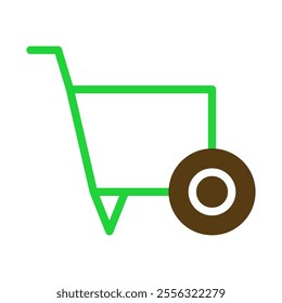 Shopping cart icon. Concept of purchase, retail, and online shopping.