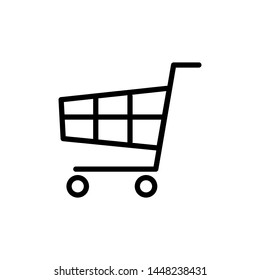 shopping cart icon design template