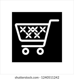 Shopping Cart Icon Design Vector Art Illustration