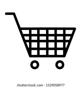 shopping cart icon design vector template