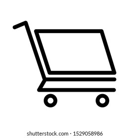 shopping cart icon design vector template