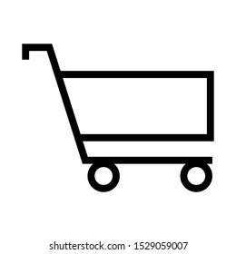 shopping cart icon design vector template