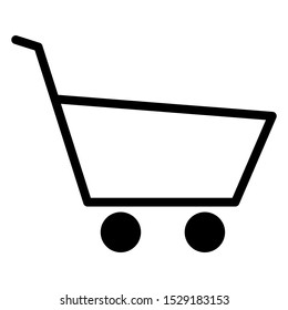shopping cart icon design vector template