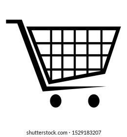 shopping cart icon design vector template