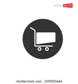 Shopping Cart Icon Design Vector