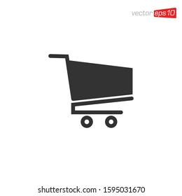 Shopping Cart Icon Design Vector