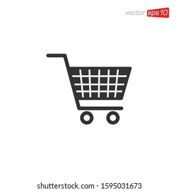 Shopping Cart Icon Design Vector