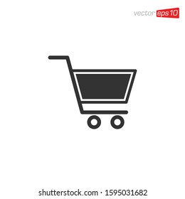 Shopping Cart Icon Design Vector