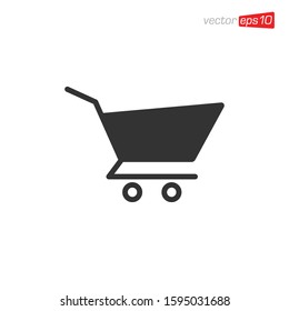 Shopping Cart Icon Design Vector