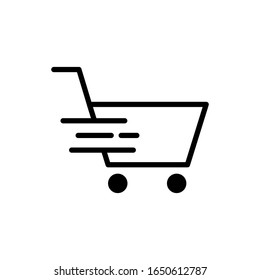shopping cart icon design vector template
