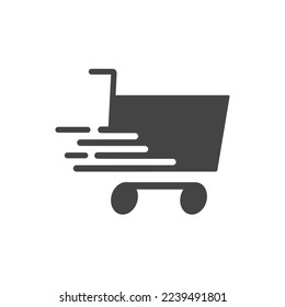 shopping cart icon design vector template