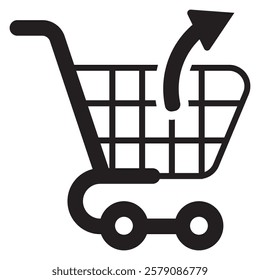 Shopping Cart Icon - E-commerce and Online Shopping