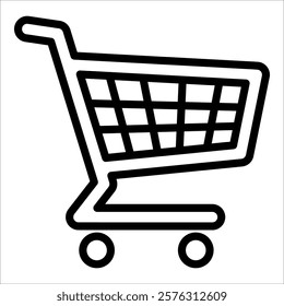 Shopping Cart Icon Element For Design