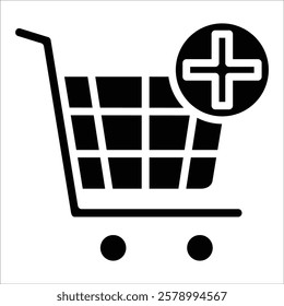 Shopping Cart Icon Element For Design