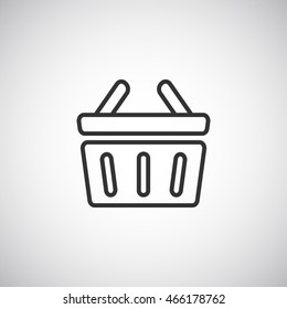  shopping cart icon flat.