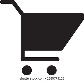 Shopping Cart Icon, flat design best vector icon, flat design best vector icon, black friday