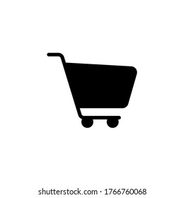 Shopping Cart Icon, flat design best vector icon