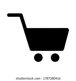 Shopping Cart Icon, flat design best vector icon