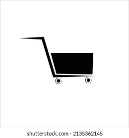 Shopping Cart Icon, flat design best vector icon