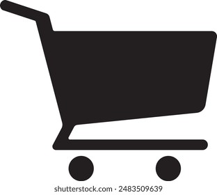 Shopping Cart Icon, flat design best vector icon