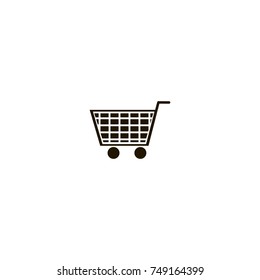 Shopping Cart Icon, flat design