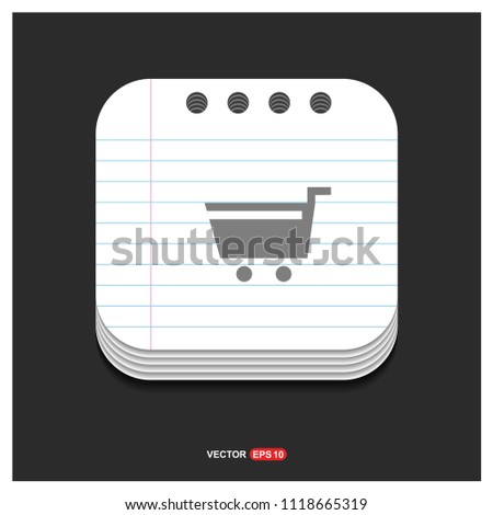 Shopping Cart icon - Free vector icon