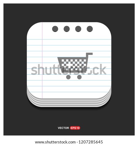 Shopping Cart icon - Free vector icon
