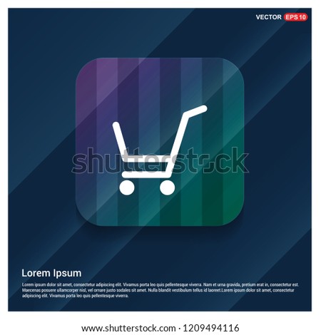 Shopping Cart icon - Free vector icon