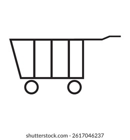 shopping cart icon illustration symbol design
