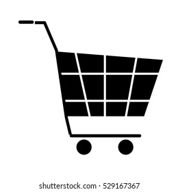 shopping cart icon image vector illustration design 