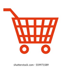 shopping cart icon image vector illustration design 
