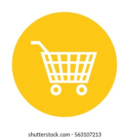 shopping cart icon image vector illustration design