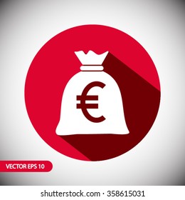 Shopping cart icon. One of set web icons