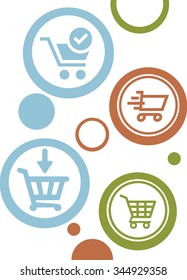 Shopping Cart Icon set