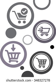 Shopping Cart Icon set