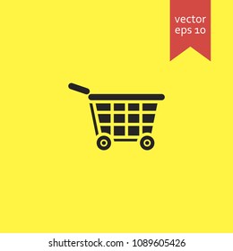 shopping cart. shopping cart icon. sign design. Vector EPS 10