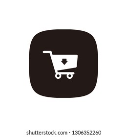 Shopping cart icon sign symbol