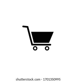 Shopping Cart Icon, Shopping Cart sign and symbol vector design