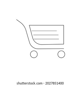 Icono del carro de la compra. Estilo sólido simple para la plantilla y aplicación web. Compra, cesta, bolsa, tienda, online, compra, venta al por menor, diseño de ilustración vectorial sobre fondo blanco. EPS 10