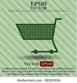 Shopping cart icon or symbol