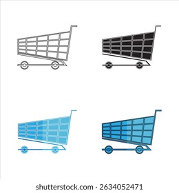 SHOPPING CART ICON SYMBOL FOR ALL PLATFORMS