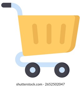 Shopping Cart icon symbol. Vector illustration.