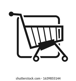 Shopping Cart icon for UI and UX, website or mobile application