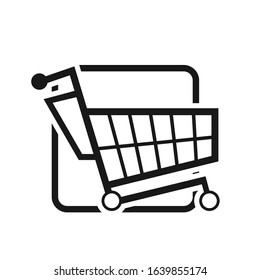 Shopping Cart icon for UI and UX, website or mobile application